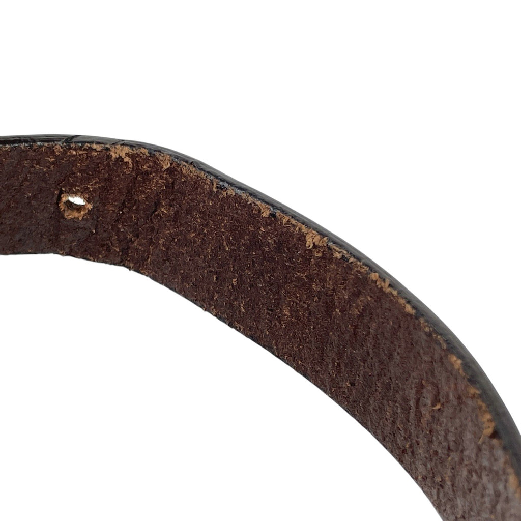 フェンディ ズッカロゴ マンマバゲット ハンドバッグ ワンショルダー 肩掛け ビーズ ショルダーバッグ レザー ベージュ ブラウン 26424 レディース 【中古】brbag