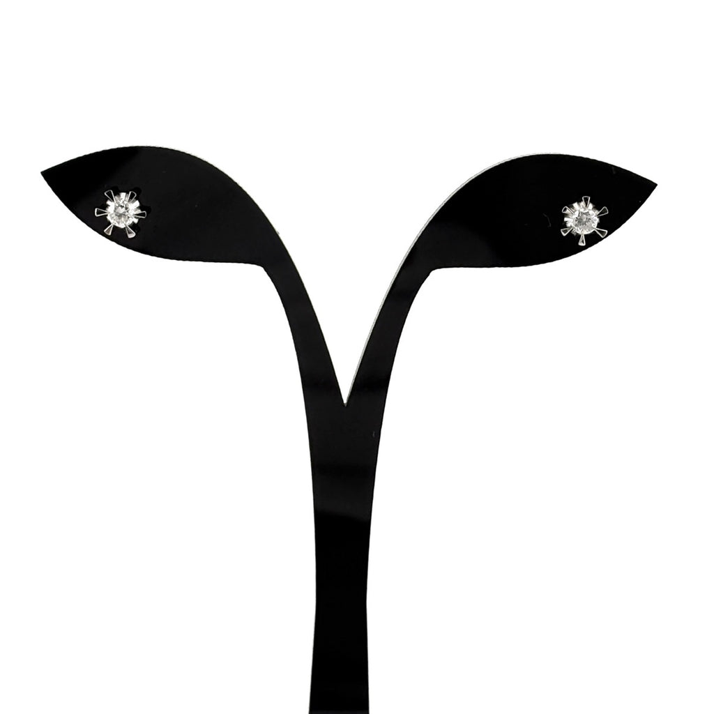 メレダイヤ デザインピアス プラチナ ピアス Pt900 ダイヤモンド レディース ノンブランドジュエリー 【中古】nbjwl