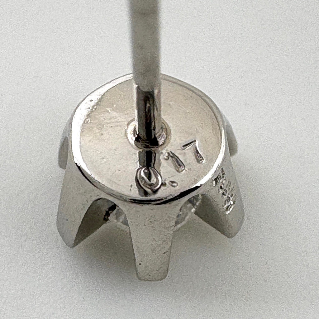 メレダイヤ デザインピアス プラチナ ピアス Pt900 ダイヤモンド レディース ノンブランドジュエリー 【中古】nbjwl