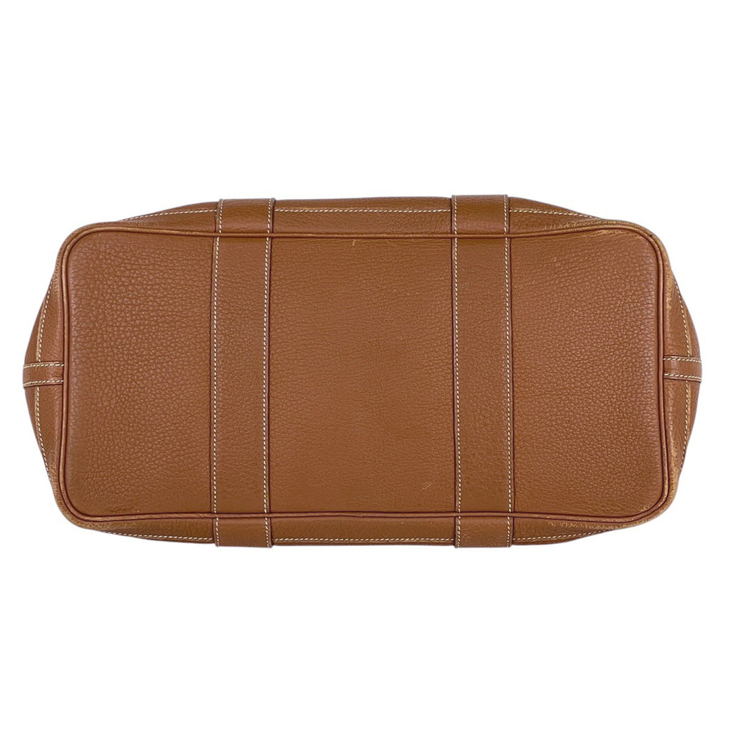 エルメス ガーデンパーティ PM ハンドバッグ トートバッグ ネゴンダ ゴールド □O レディース 【中古】brbag