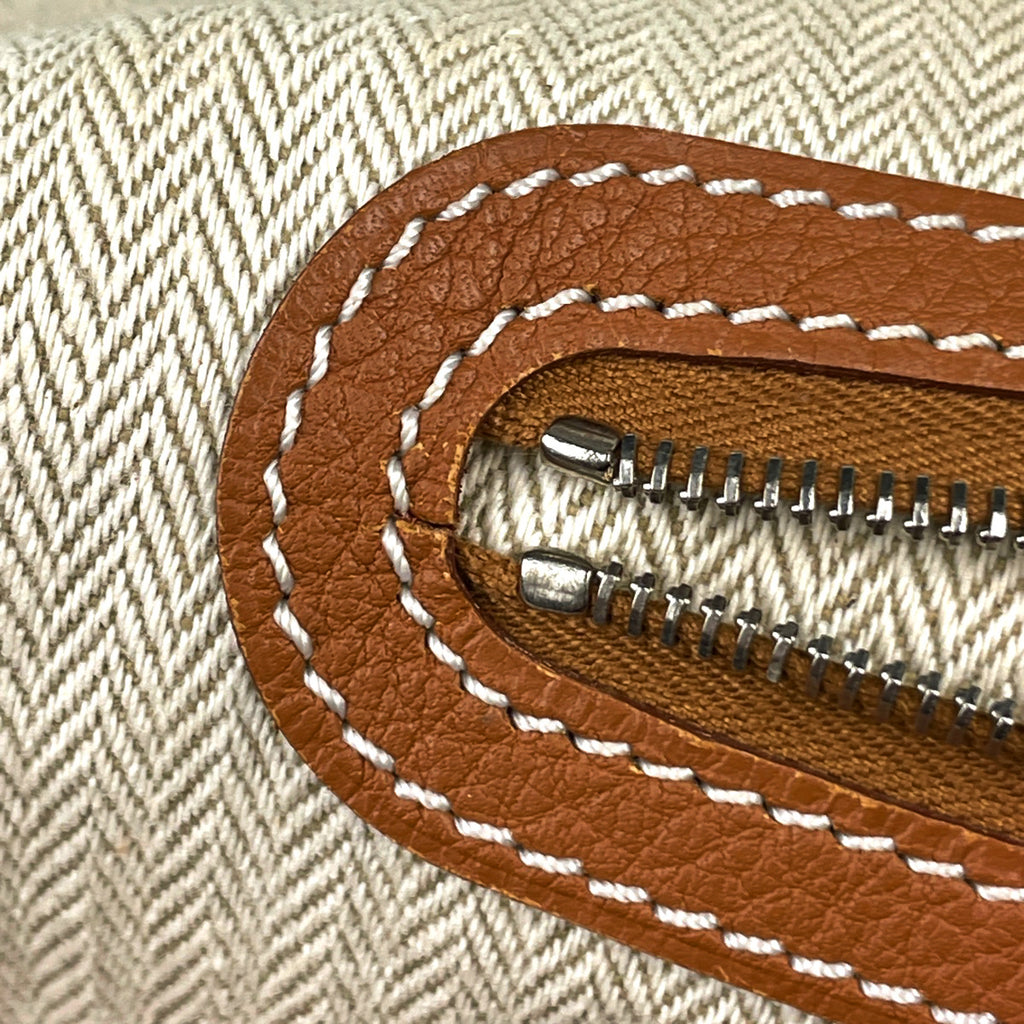 エルメス ガーデンパーティ PM ハンドバッグ トートバッグ ネゴンダ ゴールド □O レディース 【中古】brbag