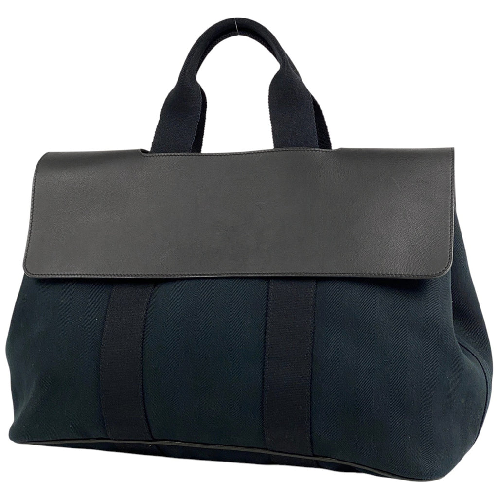 エルメス ヴァルパライソMM ハンドバッグ トワルシェブロン 刻印なし レディース 中古 brbag