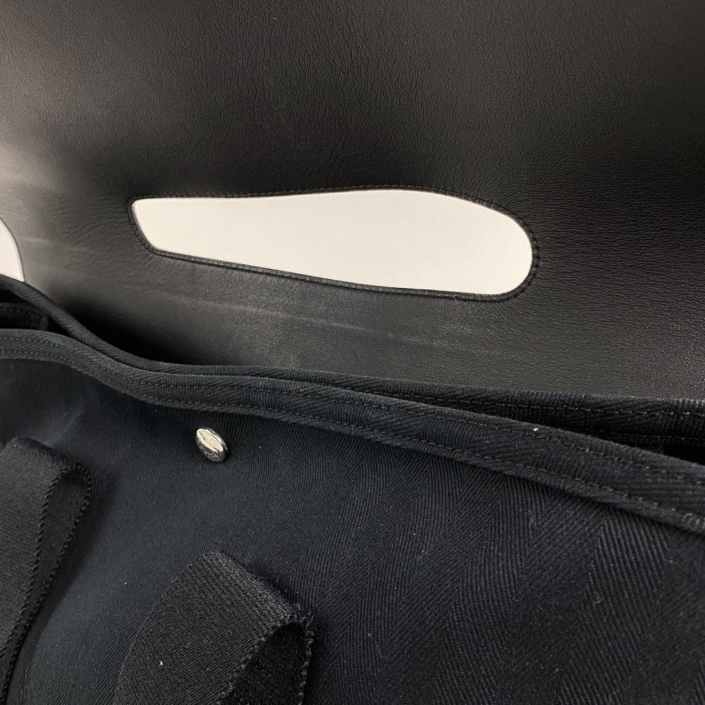 エルメス ヴァルパライソMM ハンドバッグ トワルシェブロン 刻印なし レディース 中古 brbag