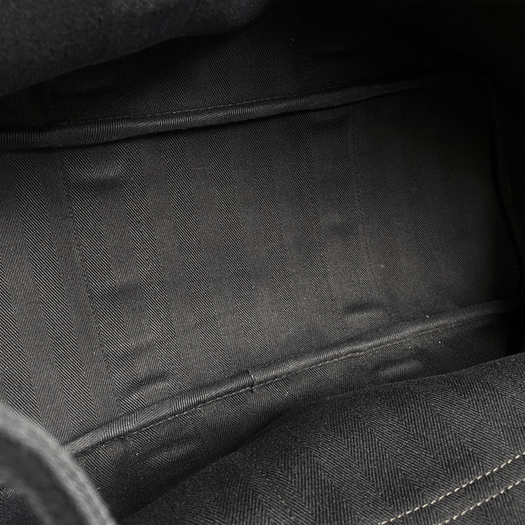 エルメス ヴァルパライソMM ハンドバッグ トワルシェブロン 刻印なし レディース 中古 brbag