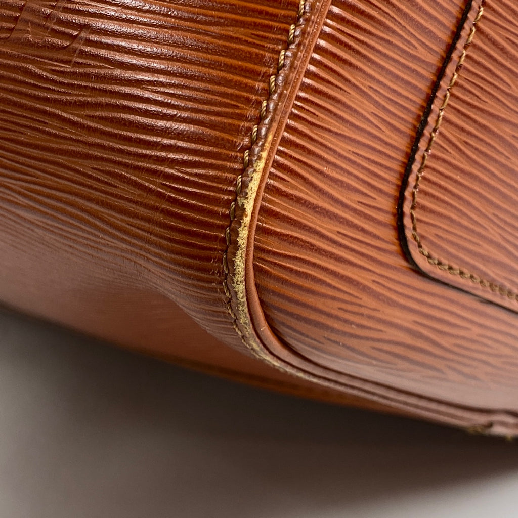 ルイ・ヴィトン キーポル 60 旅行 出張 ボストンバッグ エピ ケニアブラウン M42943 レディース 【中古】brbag