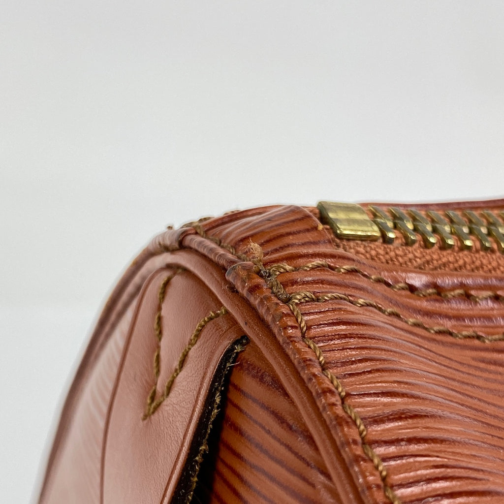 ルイ・ヴィトン キーポル 60 旅行 出張 ボストンバッグ エピ ケニアブラウン M42943 レディース 【中古】brbag