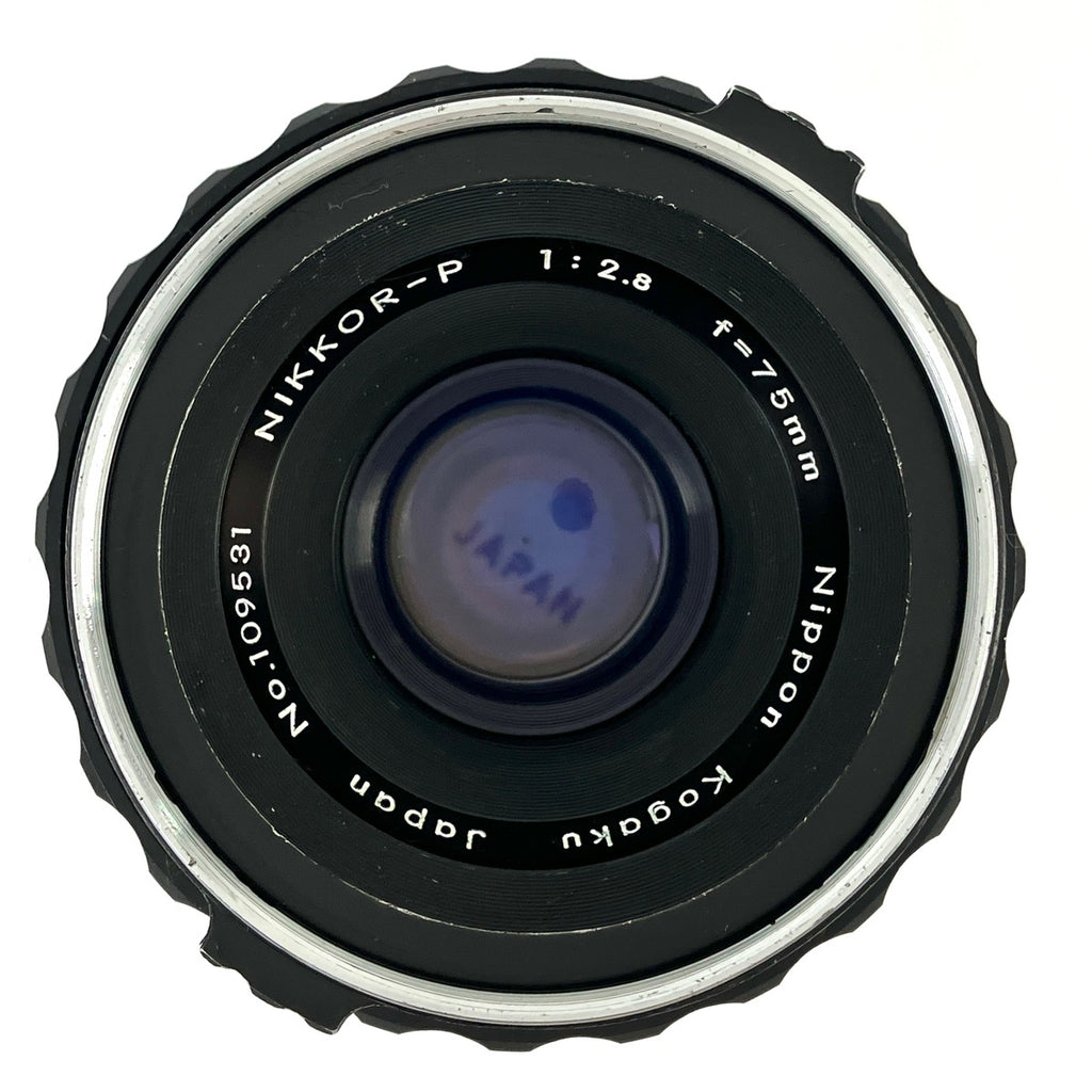 ゼンザブロニカ Zenza Bronica S2 後期 + NIKKOR-P 75mm F2.8 中判カメラ 【中古】cambb