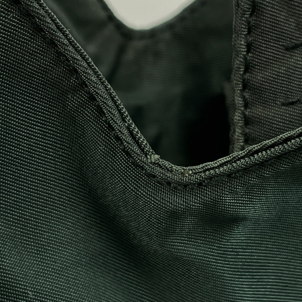 プラダ ロゴプレート ハンドバッグ 手提げ ハンドバッグ ナイロン グリーン レディース 【中古】brbag