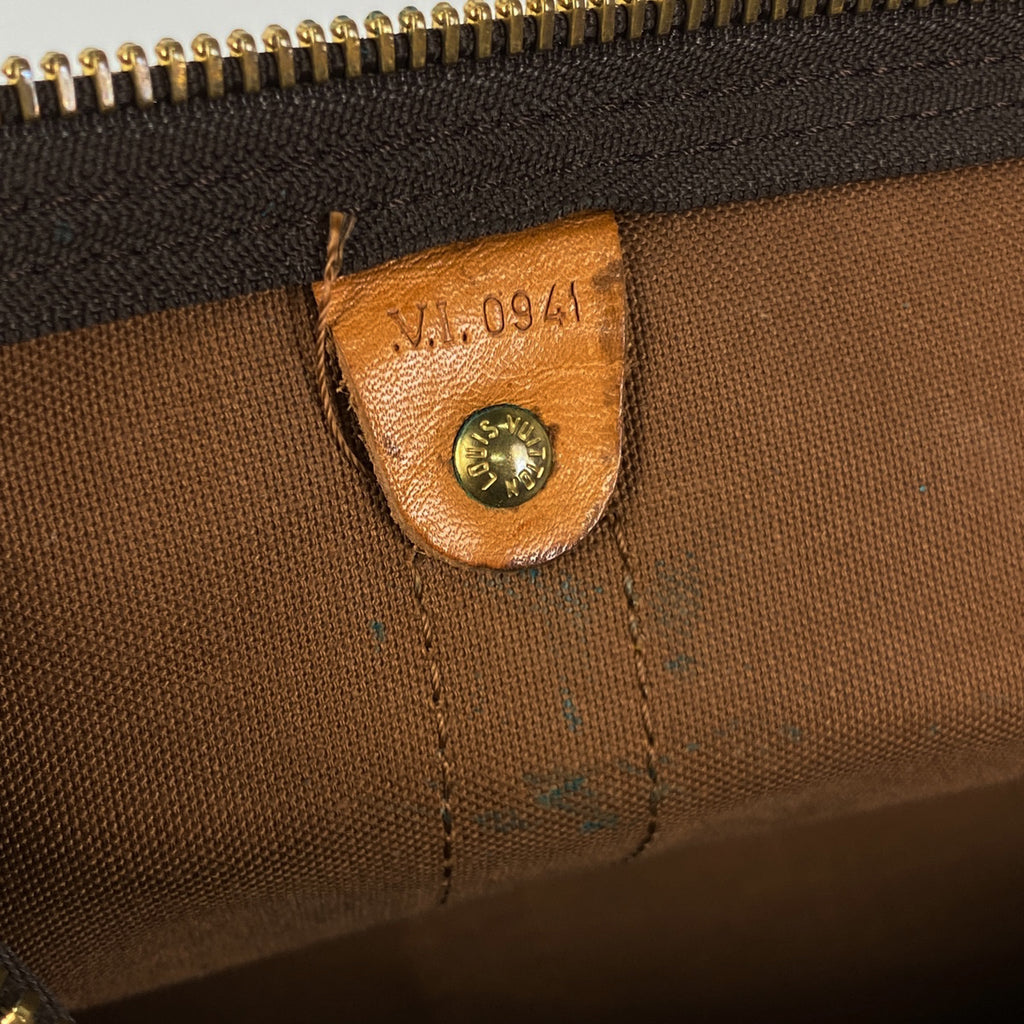 ルイ・ヴィトン キーポル バンドリエール 50 旅行 出張 2WAY ショルダーバッグ ボストンバッグ モノグラム ブラウン M41416 レディース 【中古】brbag