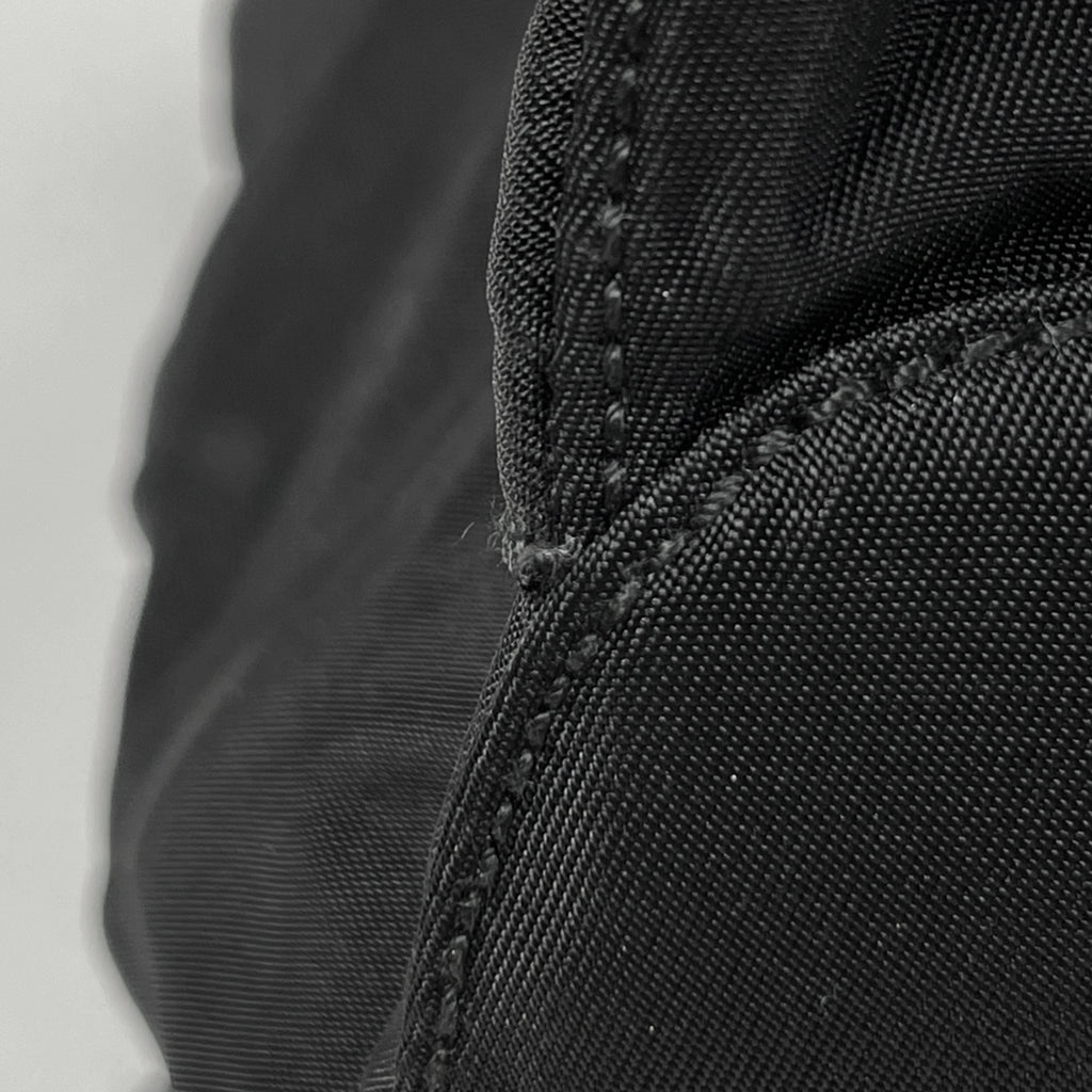 プラダ ロゴプレート リュックサック バッグパック リュック ナイロン ネロ(ブラック) レディース 【中古】brbag