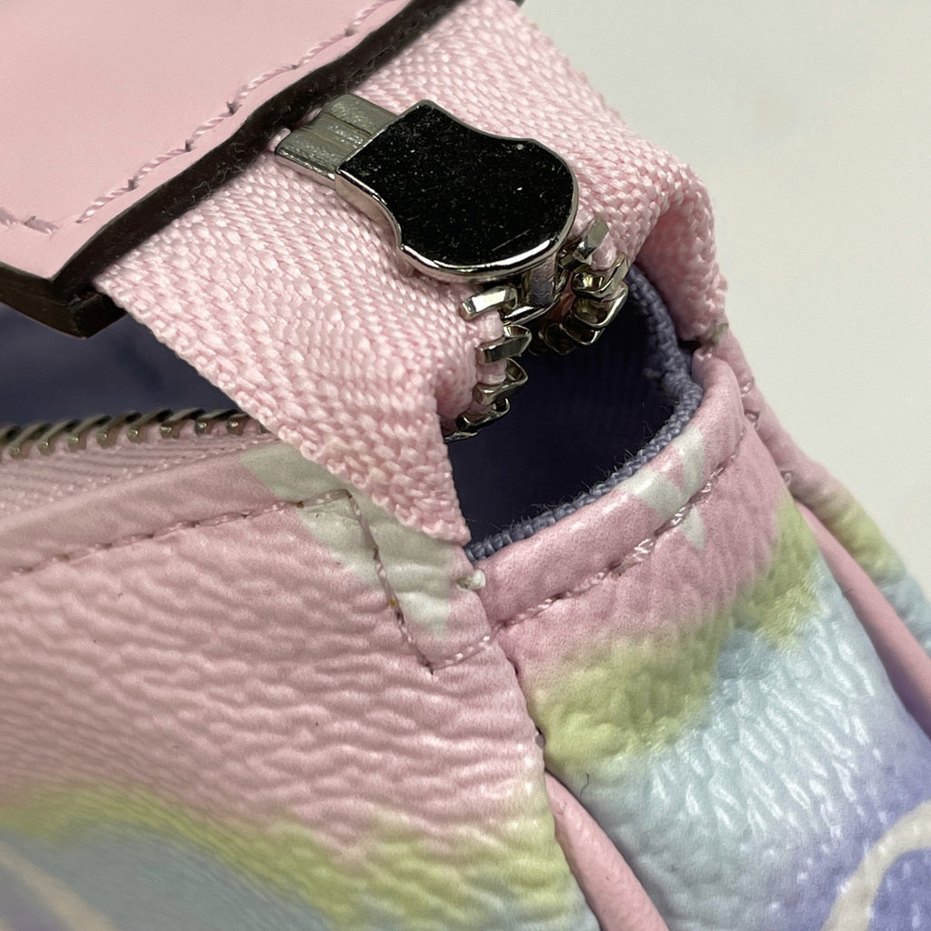 ルイ・ヴィトン ミニ ポシェット アクセソワール LVエスカル メイク コスメ アクセサリーポーチ モノグラム パステル M69269 レディース 【中古】brbag