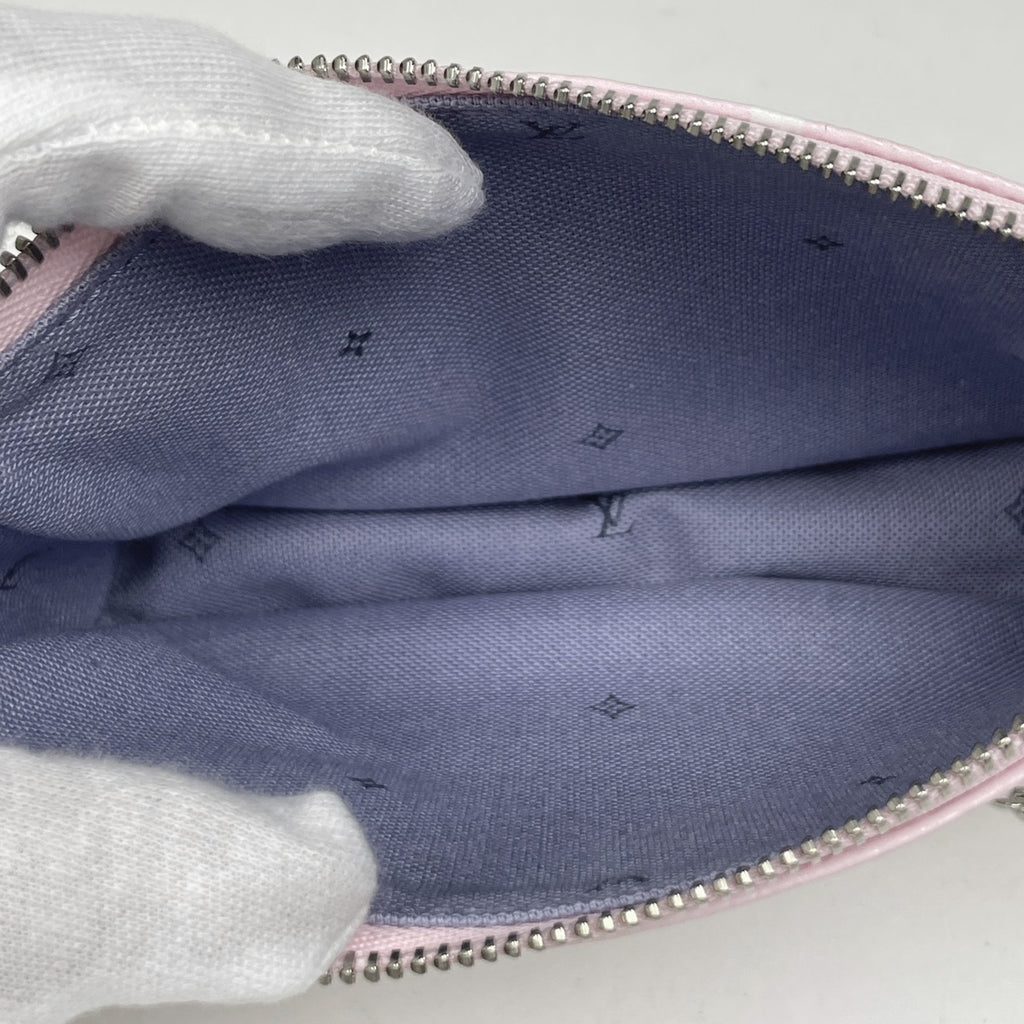 ルイ・ヴィトン ミニ ポシェット アクセソワール LVエスカル メイク コスメ アクセサリーポーチ モノグラム パステル M69269 レディース 【中古】brbag