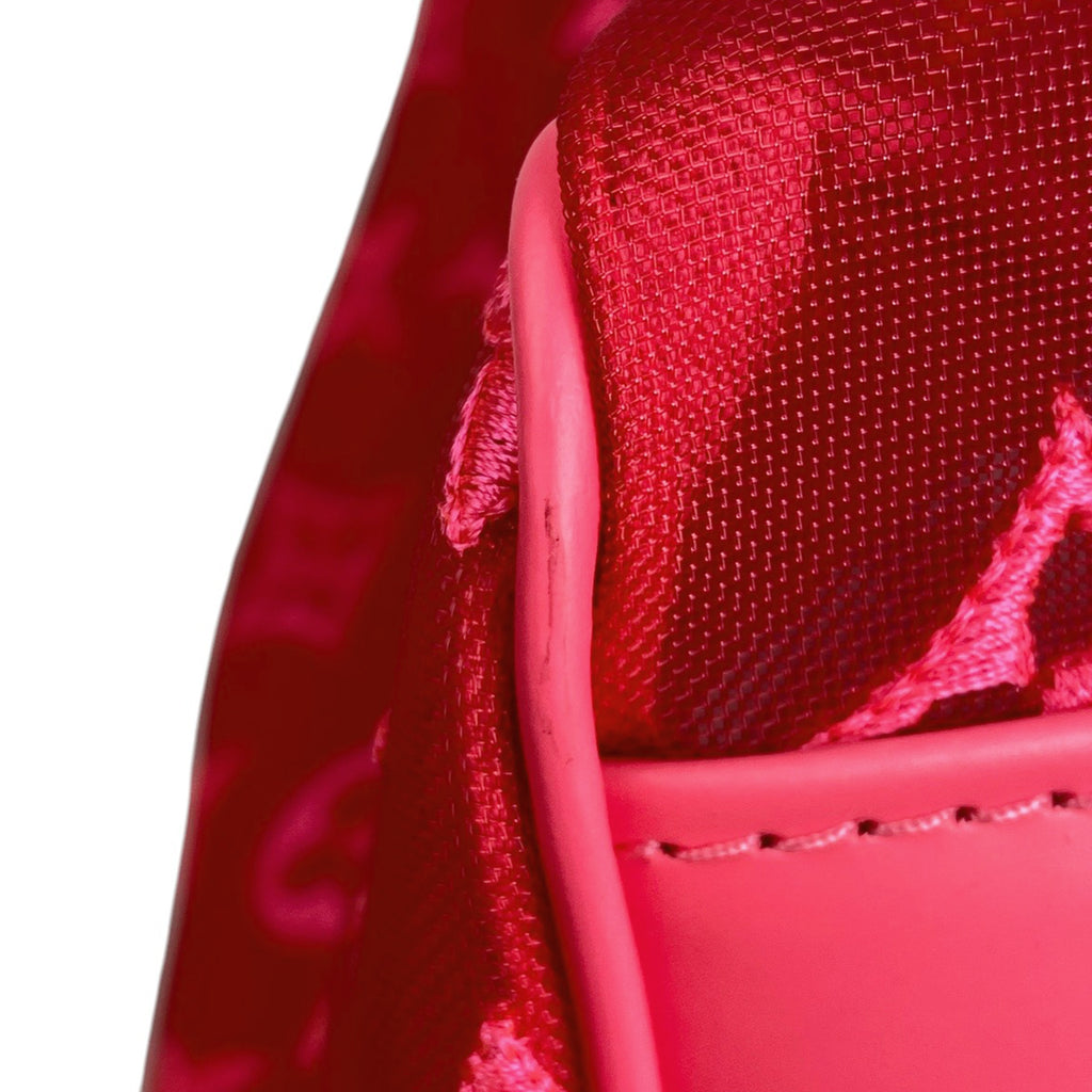 ルイ・ヴィトン キーポルバンドリエール 50 モノグラム シースルー メッシュ 2WAY ショルダーバッグ ボストンバッグ モノグラム ピンク M55267 レディース 【中古】brbag