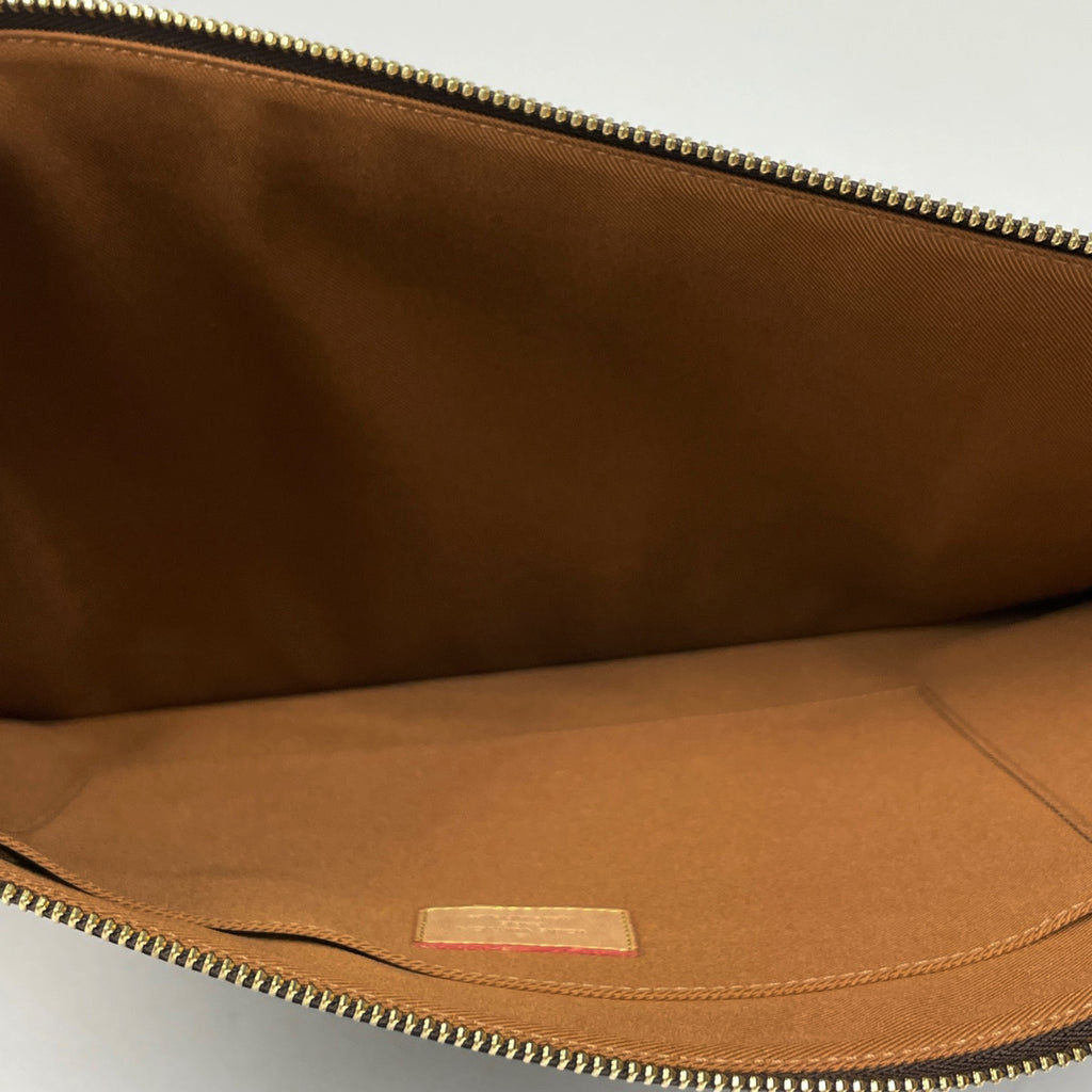 ルイ・ヴィトン ポシェット ジュール GM クリストファーネメスコラボ クラッチバッグ モノグラム ブラウン M61325 メンズ 【中古】brbag