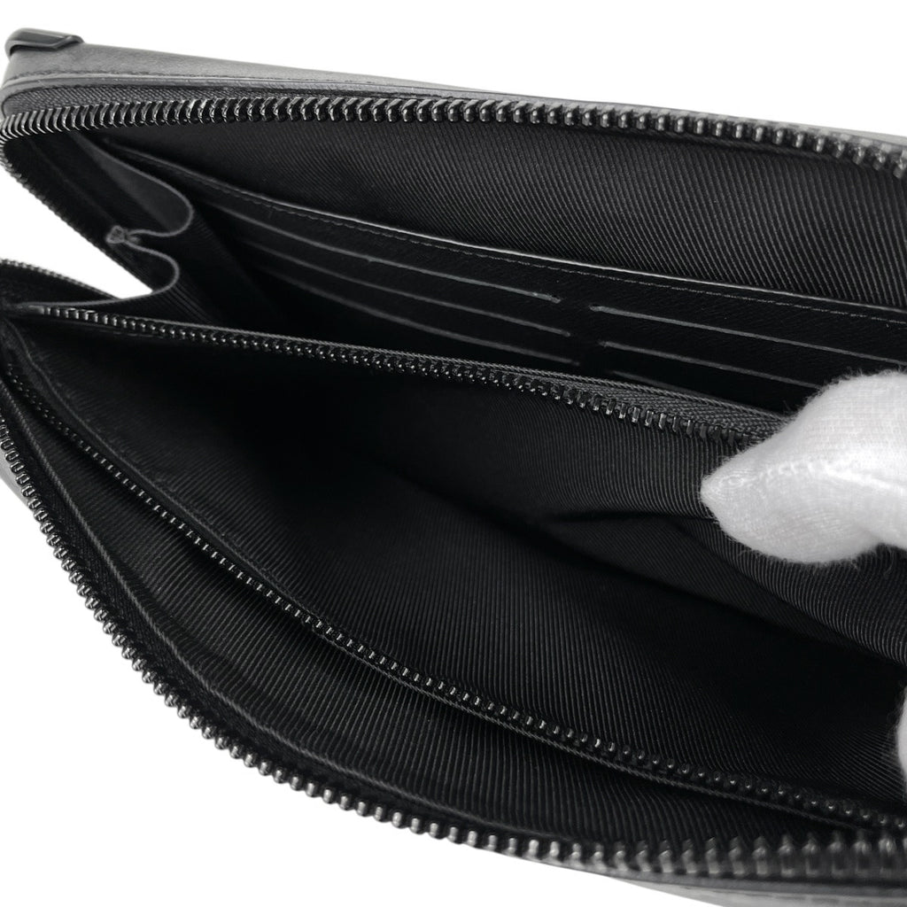 ルイ・ヴィトン ソフトトランク クラッチ タフタージュ セカンドバッグ モノグラム ブラック ブラウン M45061 メンズ 【中古】brbag