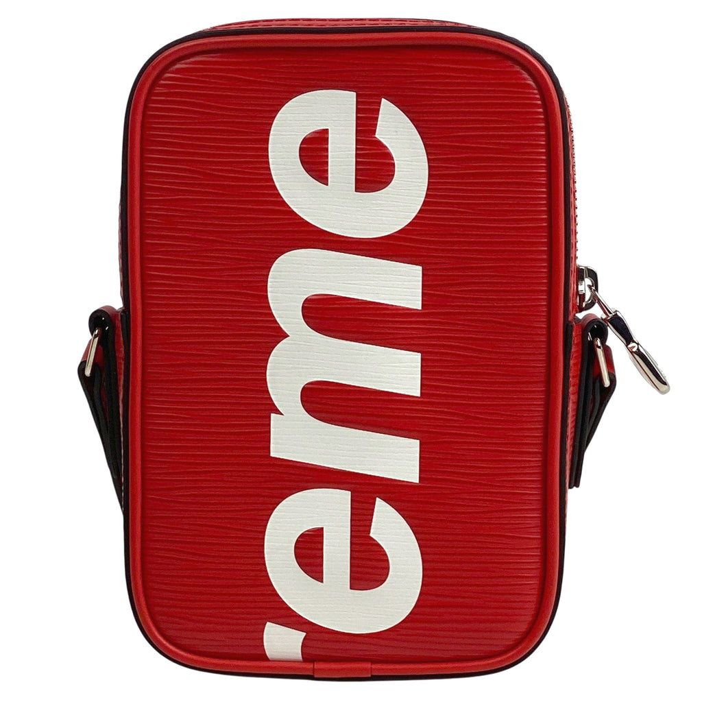 ルイ・ヴィトン ダヌーブ PPM Supreme 斜め掛け ショルダーバッグ エピ レッド M53434 レディース 【中古】brbag