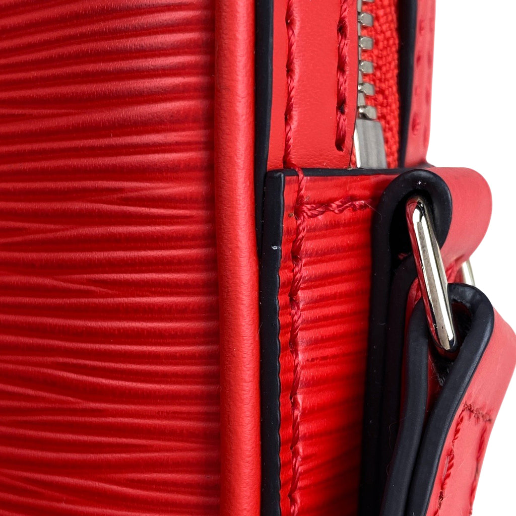 ルイ・ヴィトン ダヌーブ PPM Supreme 斜め掛け ショルダーバッグ エピ レッド M53434 レディース 【中古】brbag