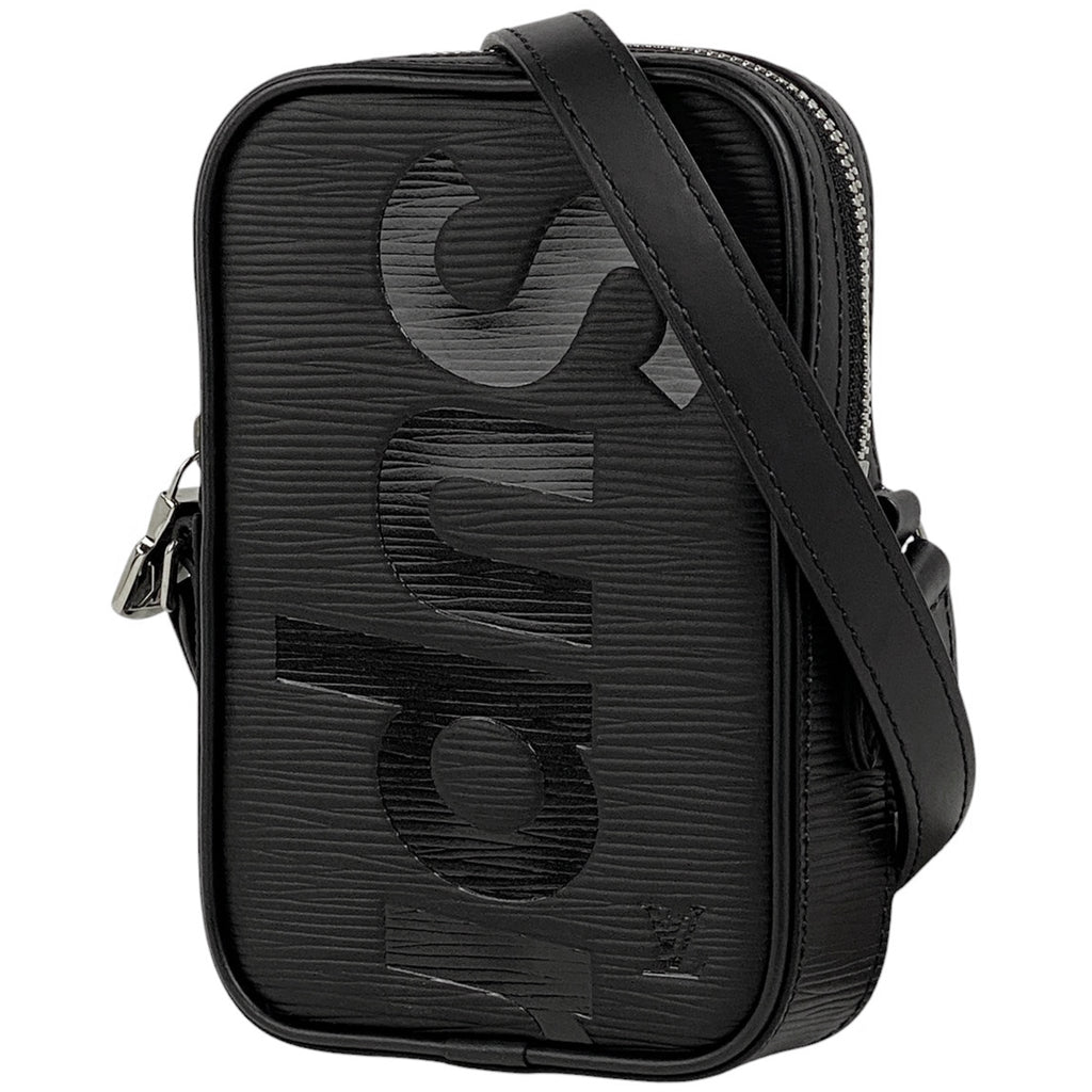 ルイ・ヴィトン ダヌーブ PPM Supreme コラボ ショルダーバッグ エピ ノワール(ブラック) M54789 レディース 【中古】brbag