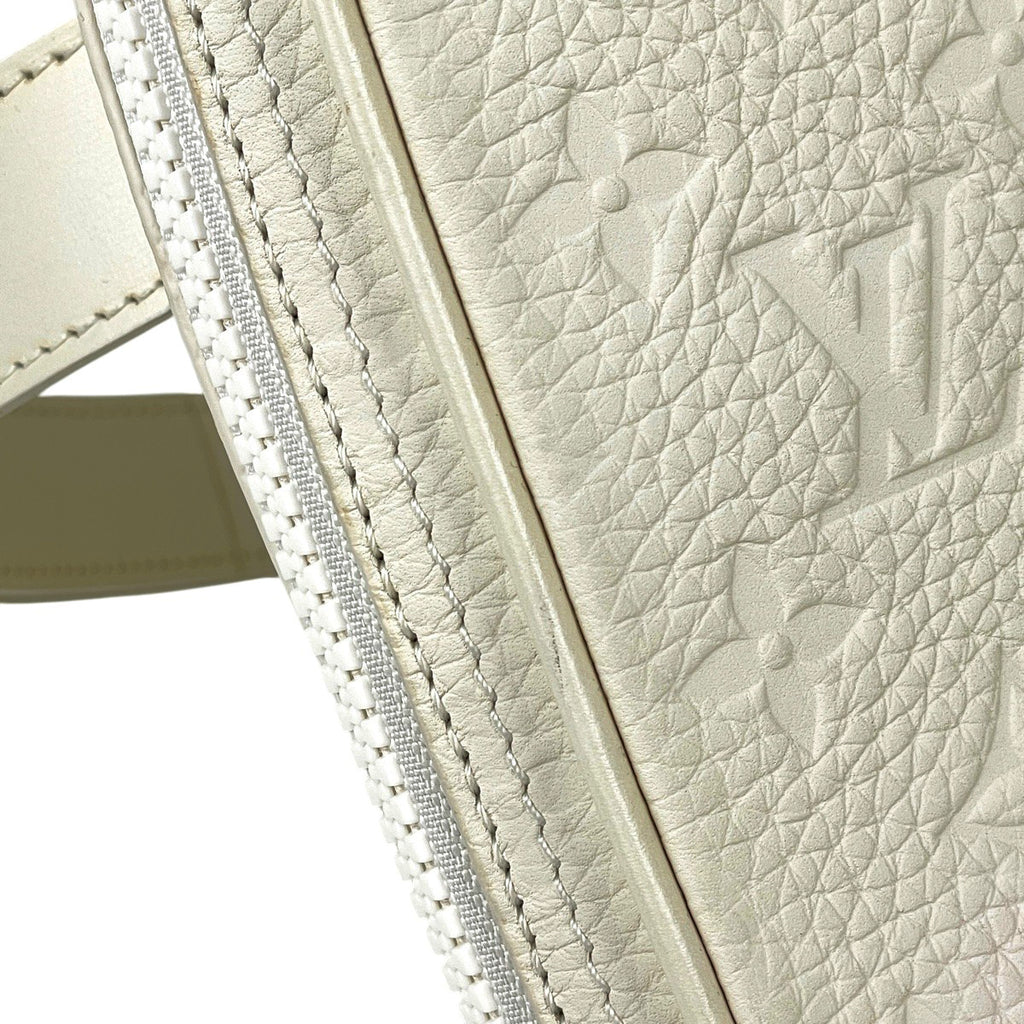 ルイ・ヴィトン ユティリティ サイドバッグ ショルダーバッグ ウエストバッグ モノグラム ボディバッグ トリヨン ホワイト M53297 レディース 【中古】brbag