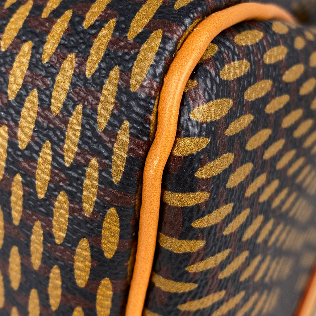 ルイ・ヴィトン キーポル バンドリエール 50 ダミエ ジャイアント NIGOコラボ 2WAY ショルダーバッグ ボストンバッグ ダミエ ブラウン N40360 レディース 【中古】brbag