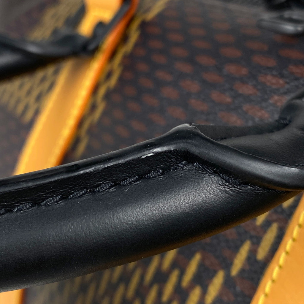 ルイ・ヴィトン キーポル バンドリエール 50 ダミエ ジャイアント NIGOコラボ 2WAY ショルダーバッグ ボストンバッグ ダミエ ブラウン N40360 レディース 【中古】brbag