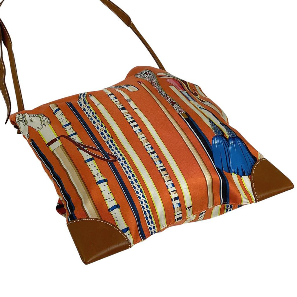 エルメス シルキーシティPM Les cannes ショルダーバッグ レディース 中古 brbag