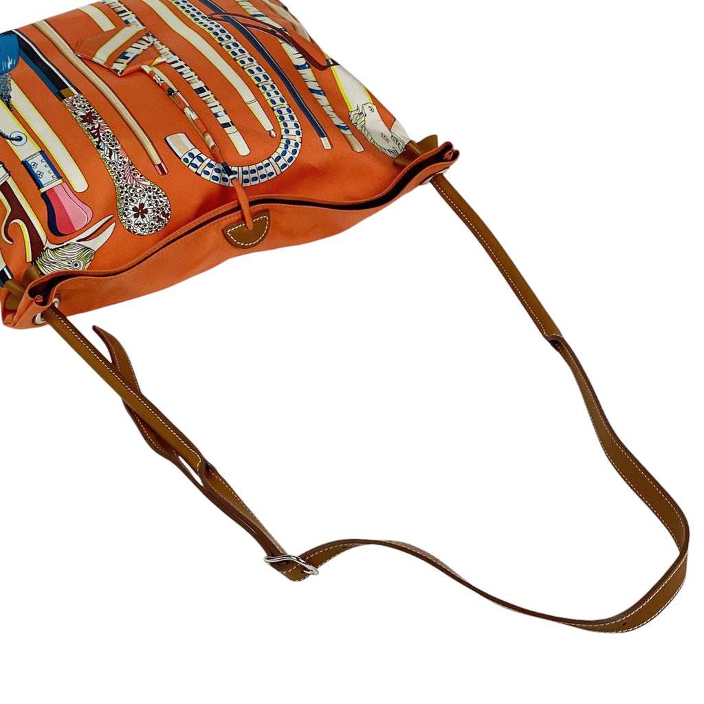 エルメス シルキーシティPM Les cannes ショルダーバッグ レディース 中古 brbag