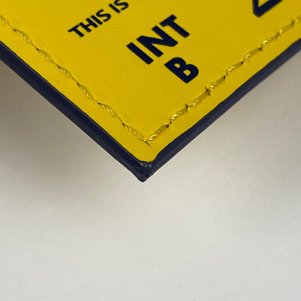 ルイ・ヴィトン ポルト アドレス ネームタグ 3点セット バッグチャーム ホノルル キーホルダー モノグラム モノグラムエクリプス ブラウン ブラック イエロー M63062 レディース 【中古】brbag