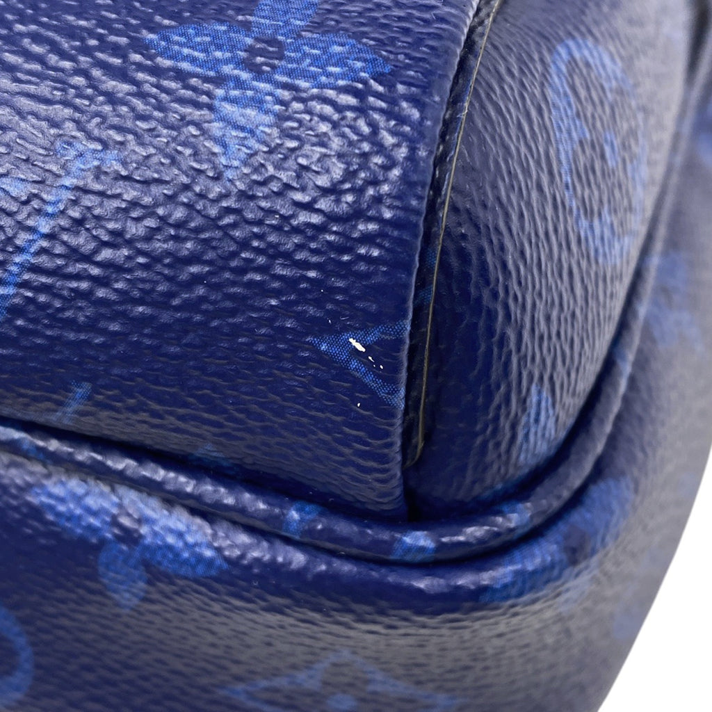 ルイ・ヴィトン メッセンジャー PM 斜め掛け モノグラムパシフィック ショルダーバッグ モノグラム ブルー M43829 レディース 【中古】brbag