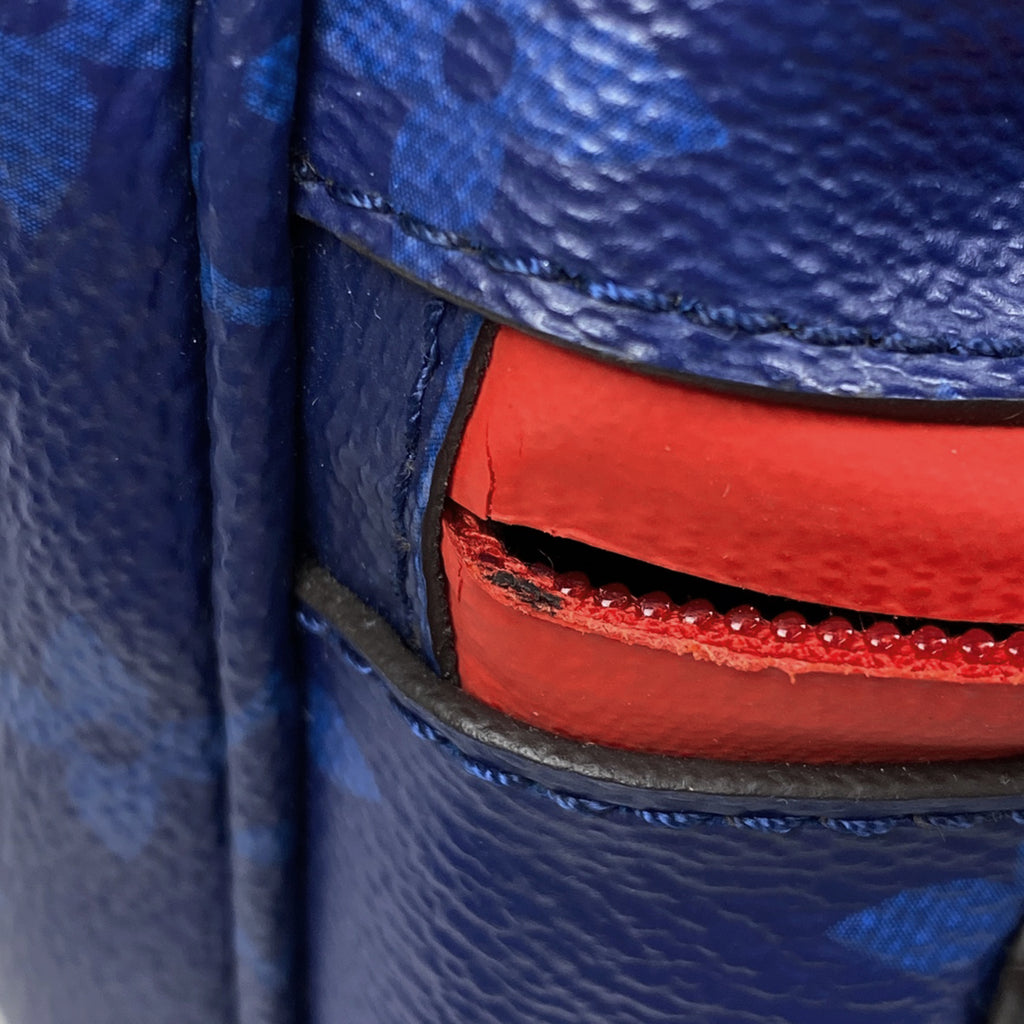 ルイ・ヴィトン メッセンジャー PM 斜め掛け モノグラムパシフィック ショルダーバッグ モノグラム ブルー M43829 レディース 【中古】brbag