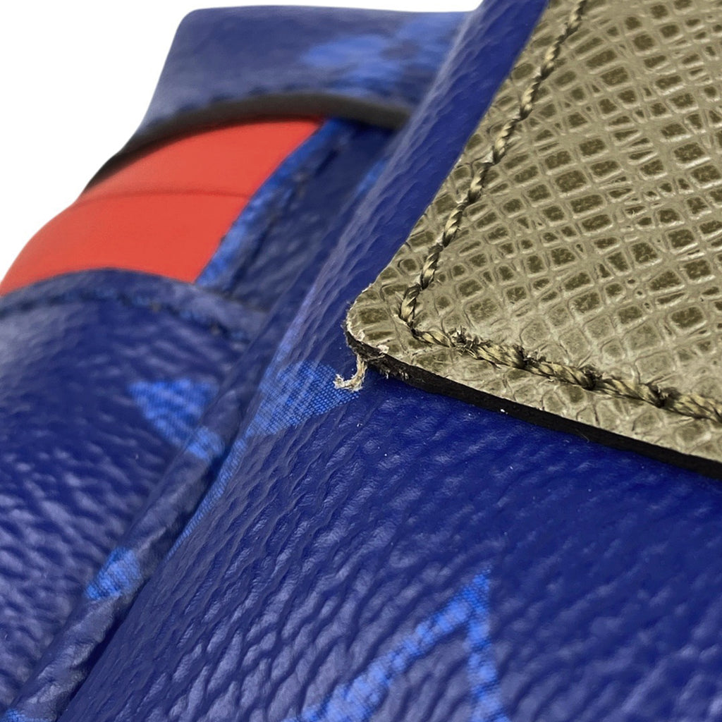 ルイ・ヴィトン メッセンジャー PM 斜め掛け モノグラムパシフィック ショルダーバッグ モノグラム ブルー M43829 レディース 【中古】brbag