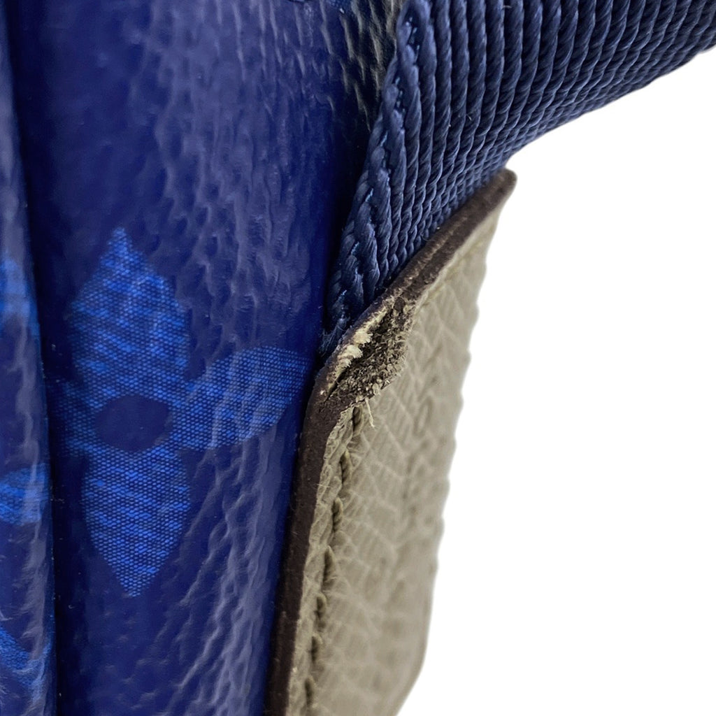 ルイ・ヴィトン メッセンジャー PM 斜め掛け モノグラムパシフィック ショルダーバッグ モノグラム ブルー M43829 レディース 【中古】brbag