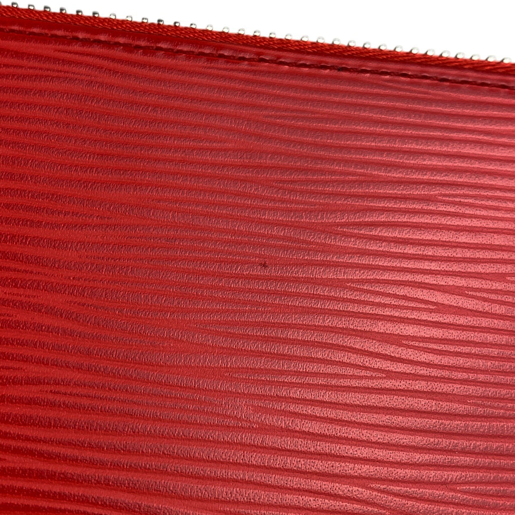 ルイ・ヴィトン ポシェットジュール GM シュプリーム Supreme ドキュメントケース クラッチバッグ エピ レッド M67722 メンズ 【中古】brbag