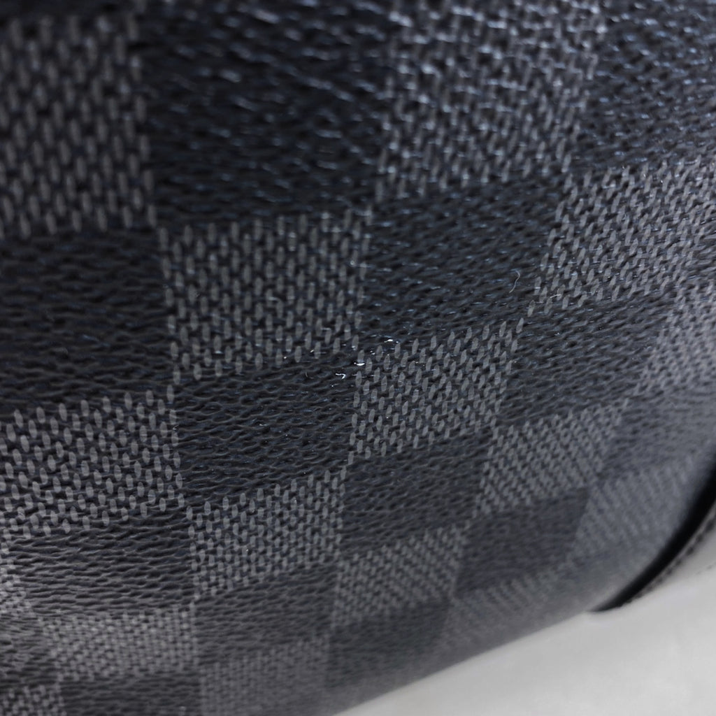 ルイ・ヴィトン ポルトドキュマン ヴォワヤージュ ブリーフケース ビジネスバッグ ダミエグラフィット ノワール(ブラック) N41125 レディース 【中古】brbag