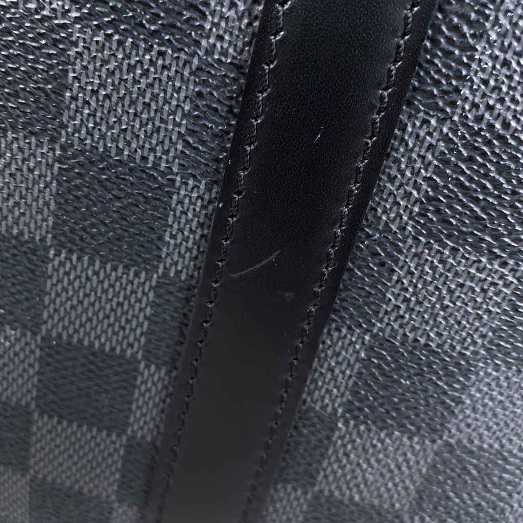 ルイ・ヴィトン ポルトドキュマン ヴォワヤージュ ブリーフケース ビジネスバッグ ダミエグラフィット ノワール(ブラック) N41125 レディース 【中古】brbag