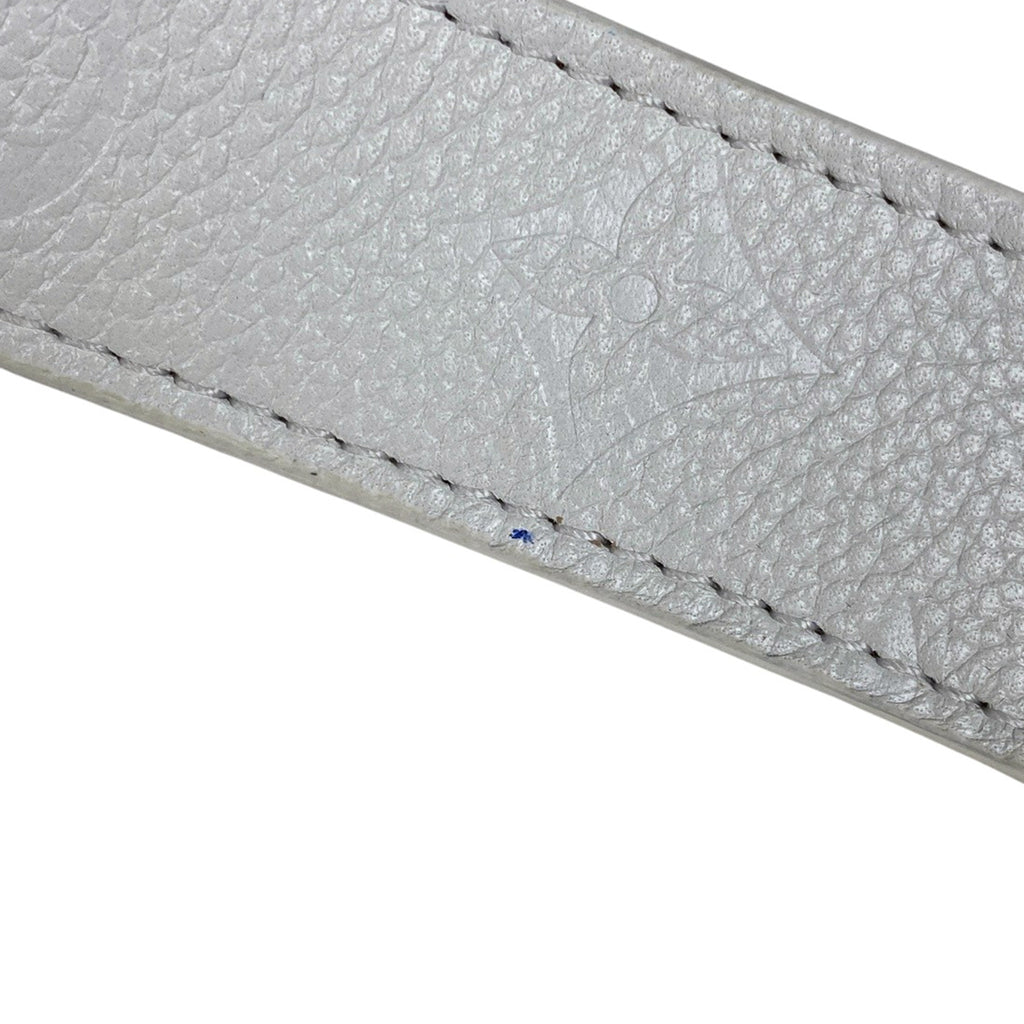 ルイ・ヴィトン ハーネス ベスト モノグラム ヴァージルアブロー ポーチ トップス ベスト 羊革 ホワイト メンズ 【中古】brbag