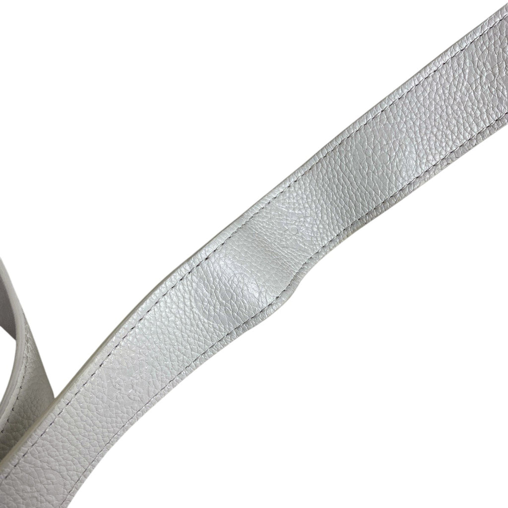 ルイ・ヴィトン ハーネス ベスト モノグラム ヴァージルアブロー ポーチ トップス ベスト 羊革 ホワイト メンズ 【中古】brbag