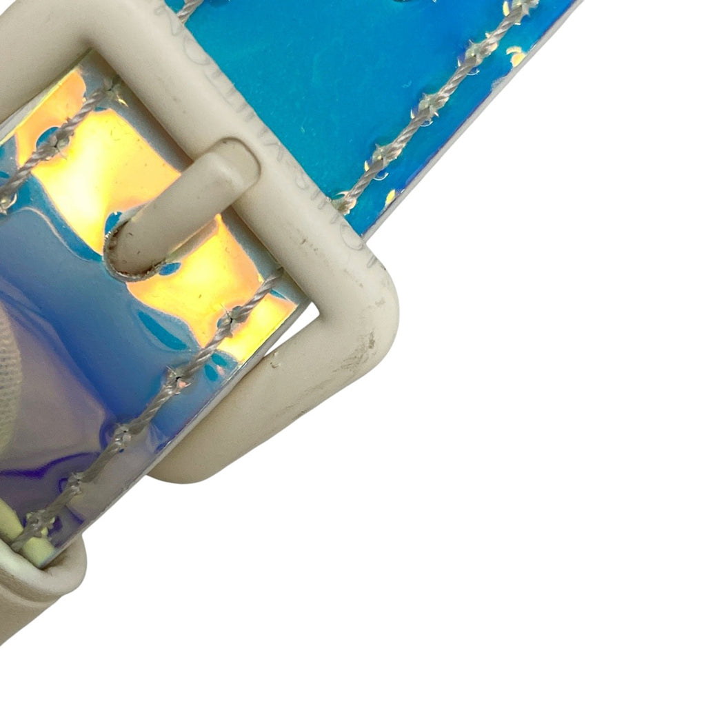 ルイ・ヴィトン クリストファー GM モノグラムプリズム エンボス リュック PVC クリア アイボリー M44766 レディース 【中古】brbag