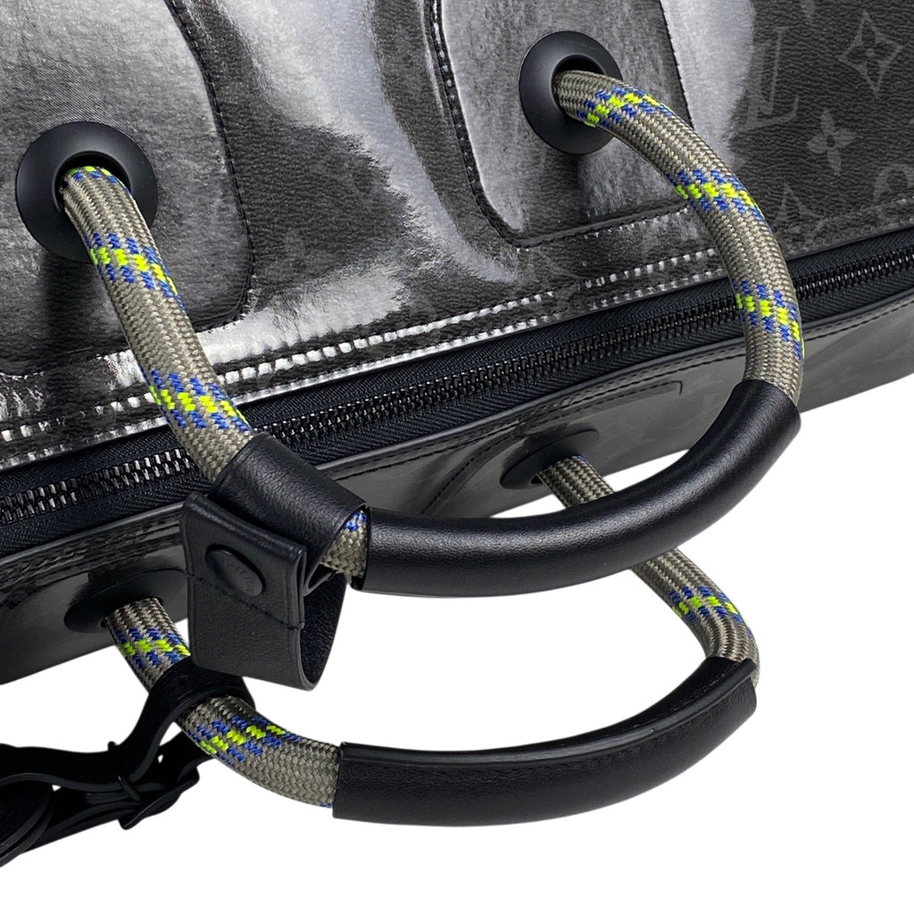 ルイ・ヴィトン キーポル バンドリエール 50 2WAY ショルダーバッグ モノグラムエクリプスグレーズ ボストンバッグ モノグラムエクリプス ノワール(ブラック) M43901 メンズ 【中古】brbag