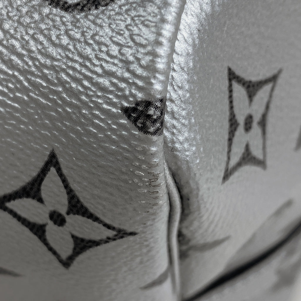 ルイ・ヴィトン キーポル バンドリエール50 モノグラムリフレクト 2WAY ショルダーバッグ ボストンバッグ モノグラム シルバー M43848 レディース 【中古】brbag