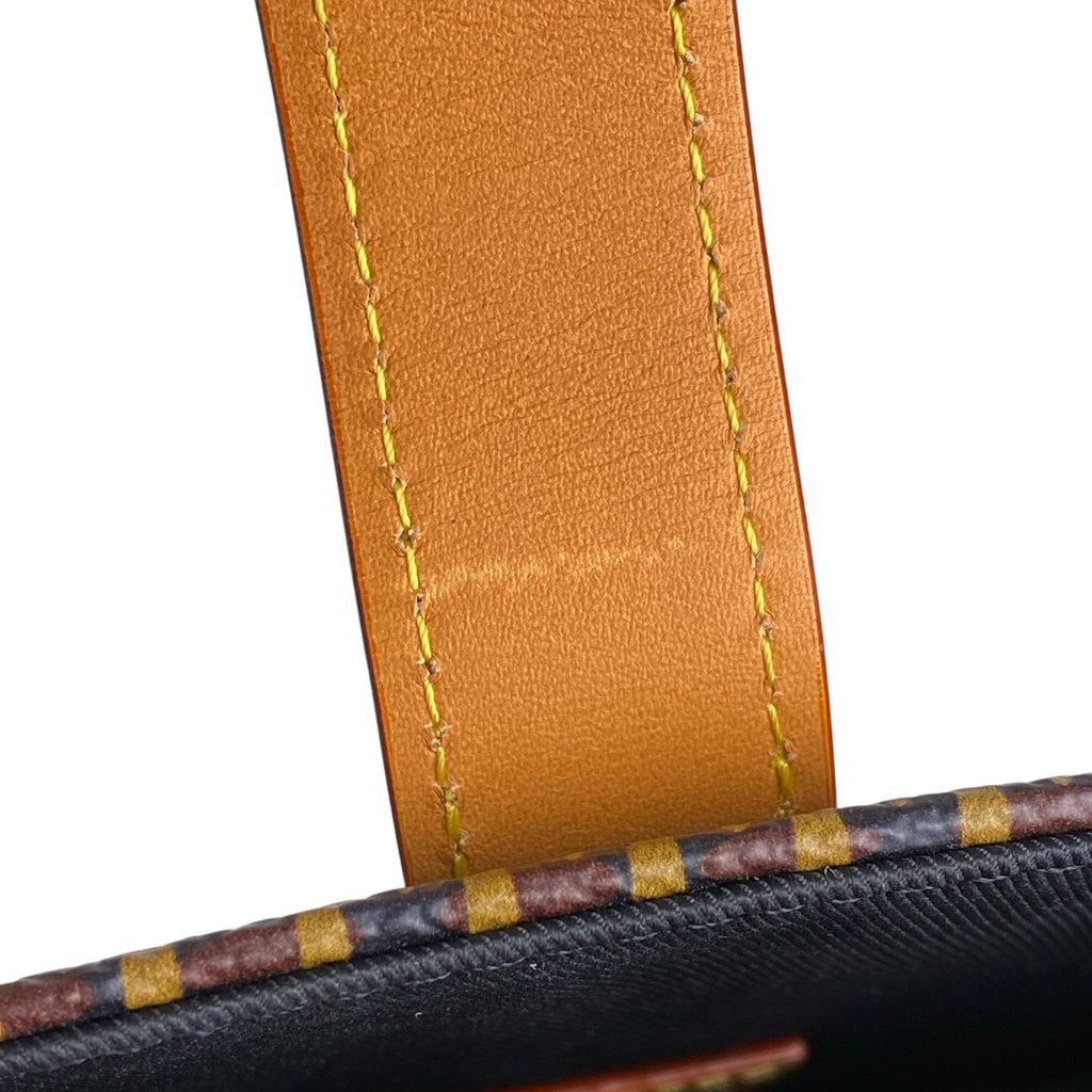 ルイ・ヴィトン ミニトート ヴァージルアブロー NIGO 2WAY ショルダーバッグ ジャイアント トートバッグ ダミエ ブラウン N40355 レディース 【中古】brbag