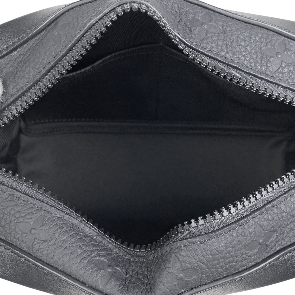 ルイ・ヴィトン ソフトトランク チェーン モノグラム 斜め掛け ショルダーバッグ トリヨン ノワール M53288 メンズ 【中古】brbag