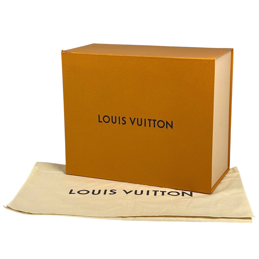 ルイ・ヴィトン ソフトトランク チェーン モノグラム 斜め掛け ショルダーバッグ トリヨン ノワール M53288 メンズ 【中古】brbag