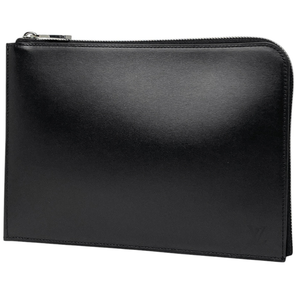 ルイ・ヴィトン ポシェット ジュールPM クラッチバッグ ポーチ L字ファスナー セカンドバッグ レザー ノワール(ブラック) R99303 メンズ 【中古】brbag