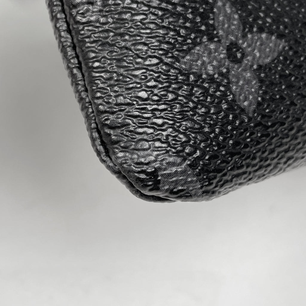 ルイ・ヴィトン フラッシュ IPADポーチ 藤原ヒロシ アクセサリーポーチ モノグラムエクリプス ノワール(ブラック) M64449 レディース 【中古】brbag