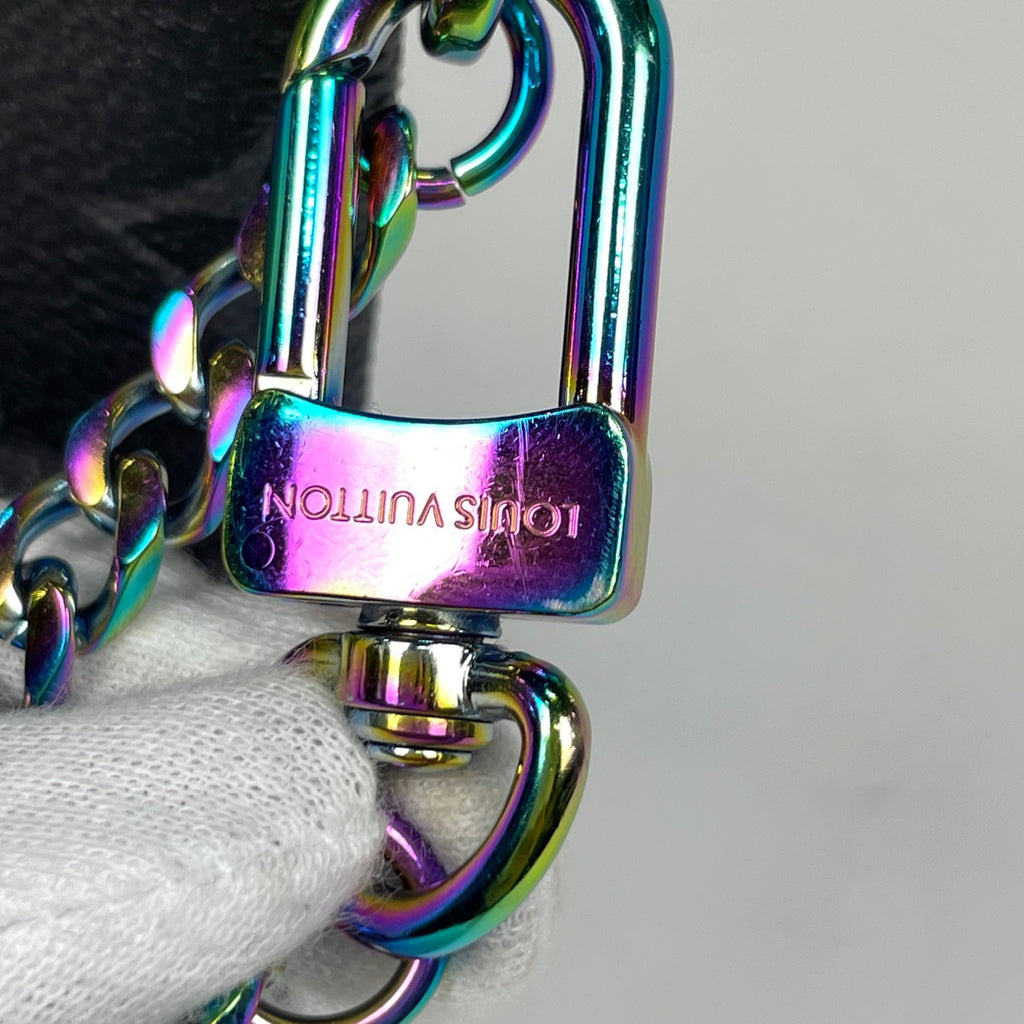 ルイ・ヴィトン フラッシュ IPADポーチ 藤原ヒロシ アクセサリーポーチ モノグラムエクリプス ノワール(ブラック) M64449 レディース 【中古】brbag