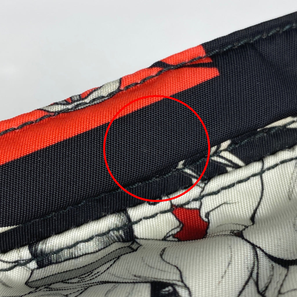 プラダ コミックプリント ボディバッグ ウエストバッグ ロゴプレート ボディバッグ ナイロン ネロ(ブラック) マルチカラー 2VL132 レディース 【中古】brbag