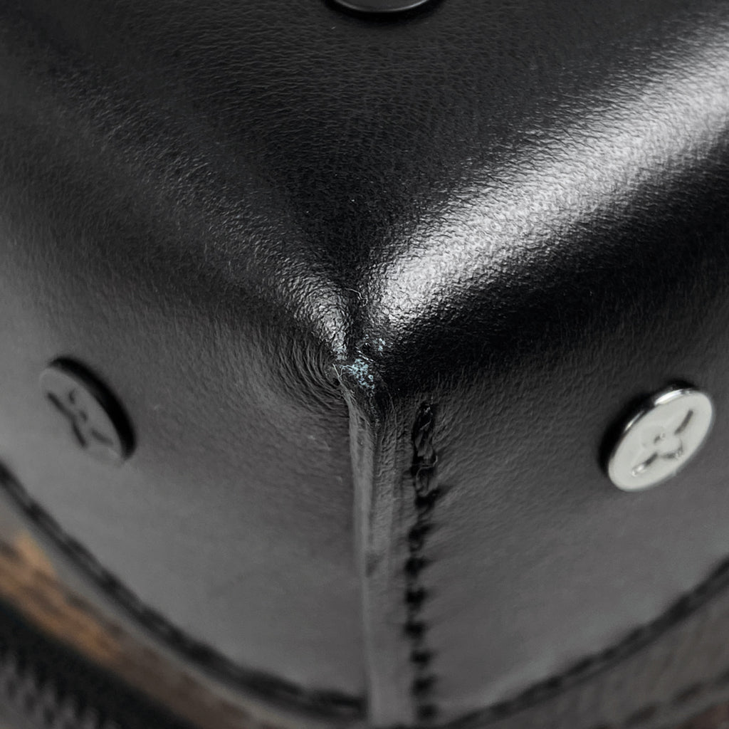 ルイ・ヴィトン ソフトトランク バックパック PM 手提げ リュック モノグラム ブラウン ブルー M45077 レディース 【中古】brbag