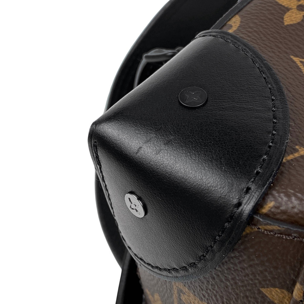 ルイ・ヴィトン ソフトトランク バックパック PM 手提げ リュック モノグラム ブラウン ブルー M45077 レディース 【中古】brbag