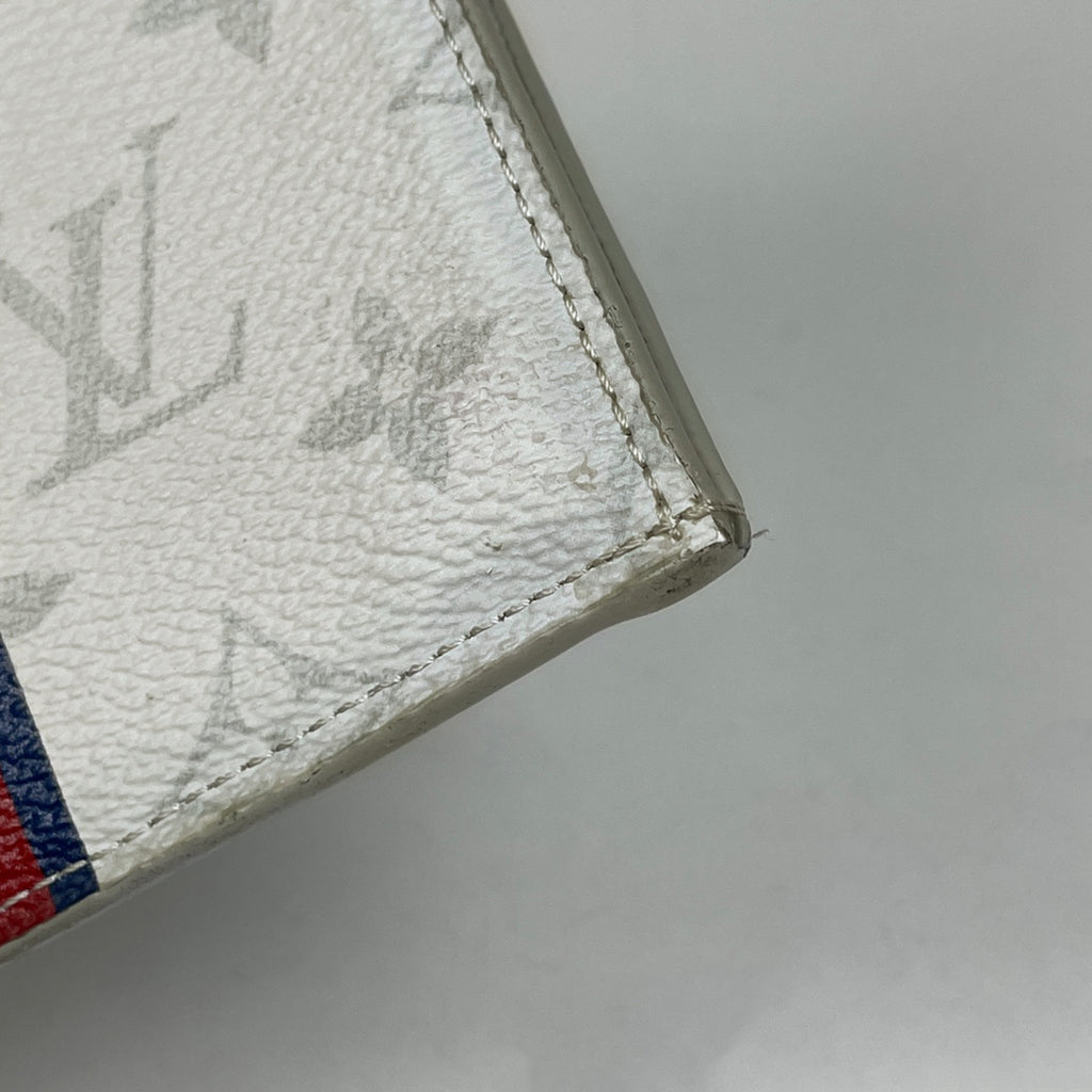 ルイ・ヴィトン ポシェット ジュールPM モノグラム クラッチバッグ ポーチ L字ファスナー セカンドバッグ タイガラマ ブロン(ホワイト) M61745 レディース 【中古】brbag